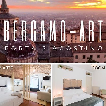 Bergamo Art - Porta Agostino Leilighet Eksteriør bilde